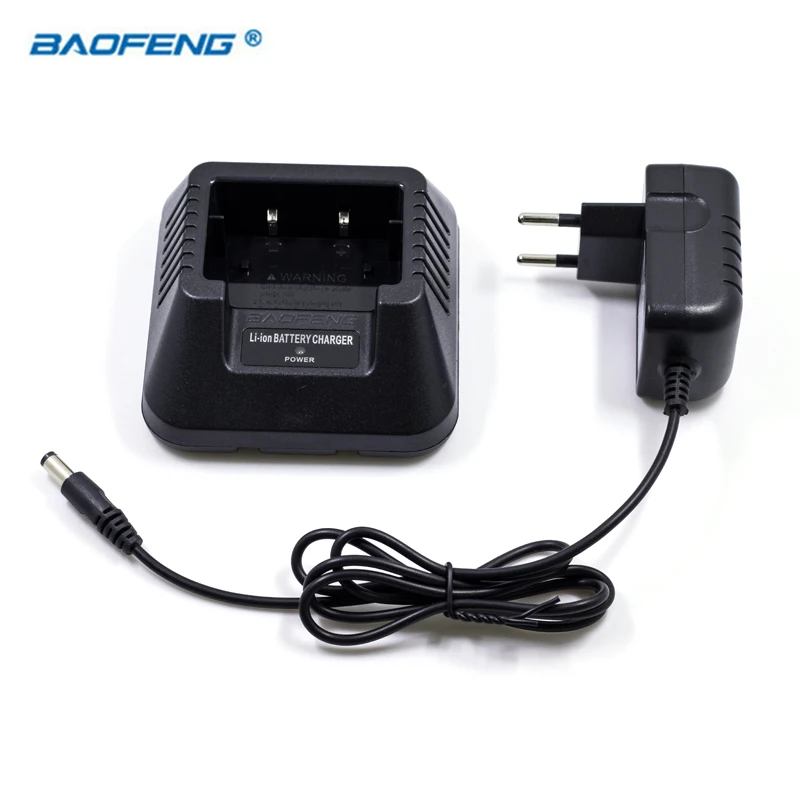 

Baofeng Walkie Talkie Battery Charger Adapter Plug Portable Radio Adaptor For BF UV-5R UV-5RA UV-5RB UV-5RE Desktop Seat Charger