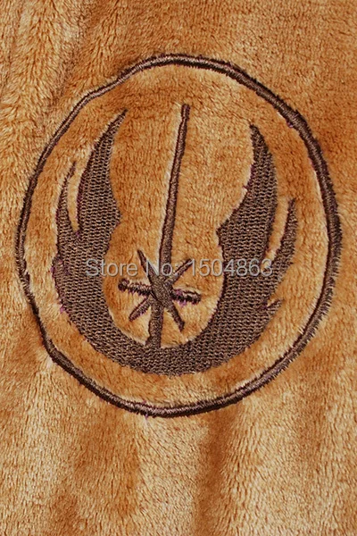 Star Wars Jedi Knight deluxe Robe Для ванной Халат darh Вейдер Косплэй костюм коричневый халат платье одежда для сна пижамы