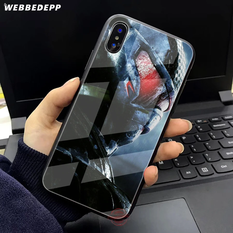 Чехол для телефона WEBBEDEPP crisis 3 из закаленного стекла для Apple iPhone XS Max XR X 8 7 6 S Plus 5s SE