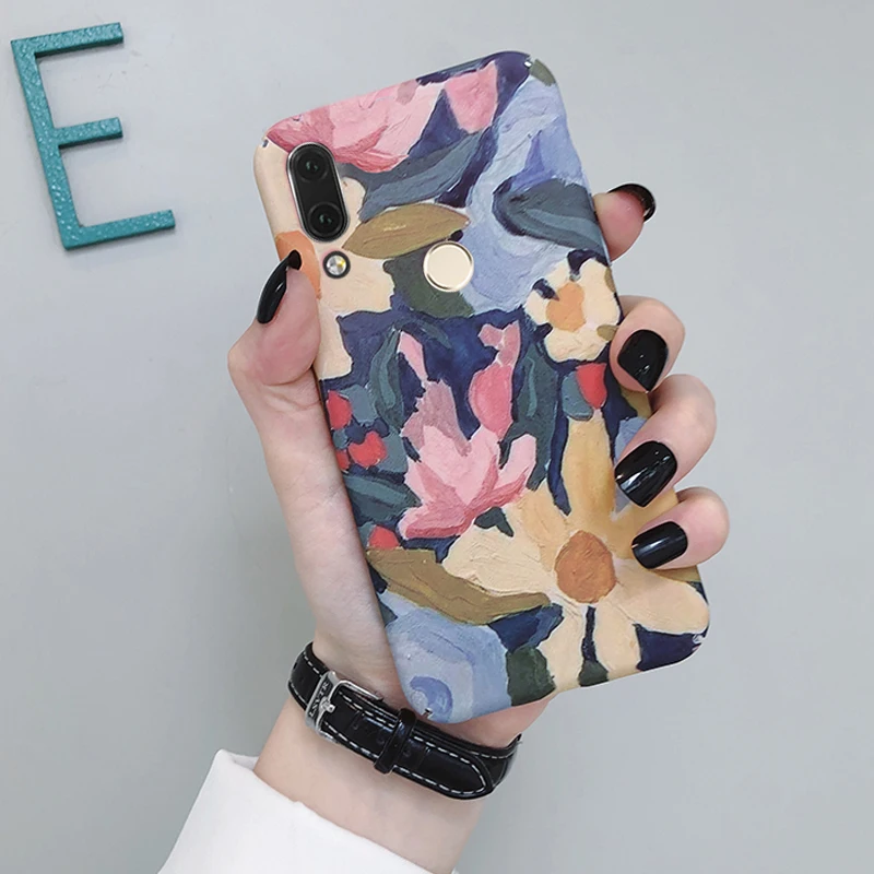 Чехол YonLinTan чехол для HuaWei Nova 3 Note3 3i 15 Nova3e Роскошный Жесткий с рисунком из