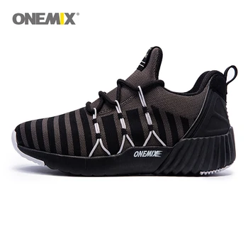 

ONEMIX Men Running Shoes Breathable Boy Weaving Sport Sneakers Unisex Shoes Increasing height Women Jogging Walking Shoes 1198