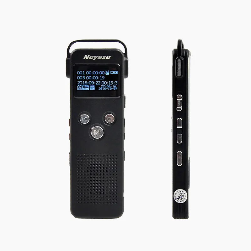 NOYAZU A20 8G цифровой Аудио Диктофон Mp3 плеер Голосовой активированный Микрофон