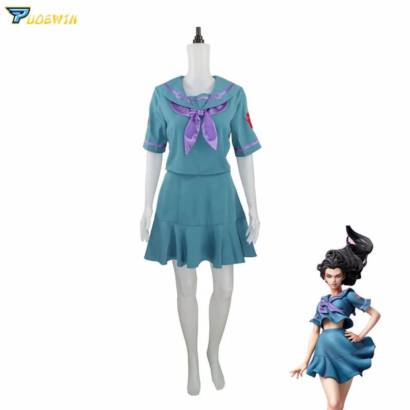 

Anime JoJo's Bizarre Adventure Yamagishi Yukako Halloween Cosplay Costume