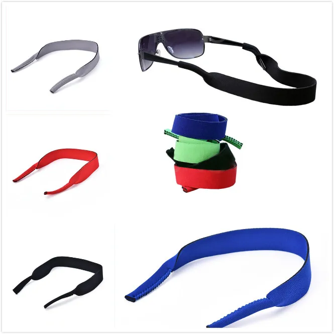

42cm Spectacle Glasses Anti Slip Strap Stretchy Neck Cord Outdoor Sports Eyeglasses String Sunglass Rope Band Holder 6 Colors