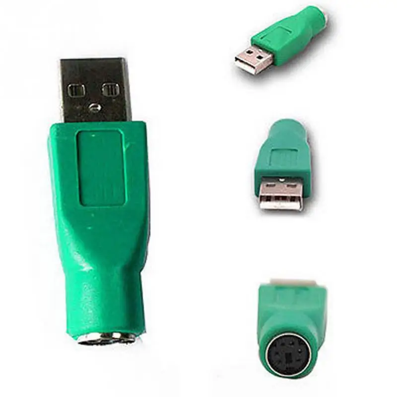 

Super Quality PS2 Female to USB Male Port Mouse Adapter Converter Connector for Keyboard