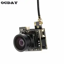 LST-S2 AIO 800TVL CMOS Мини FPV камера CAM резистор для игрушек аксессуары с 5,8G 40CH 25 mW кнут антенна для RC гоночного дрона ht