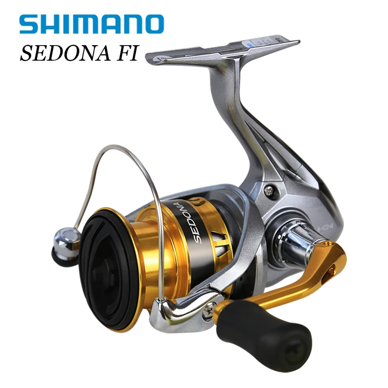 

Shimano SEDONA 1000-8000 Series Spinning Fishing Reel 4BB Hagane Gear GFree Body I T Knob L/R Handle Saltewater Pesca Carretilha