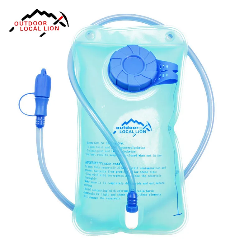 LOCAL LION 1L Bicycle Mouth Water Bladder Bag Hydration Outdoor Sport Running Camping Hiking Mountain Cycling Bike Water Bag
