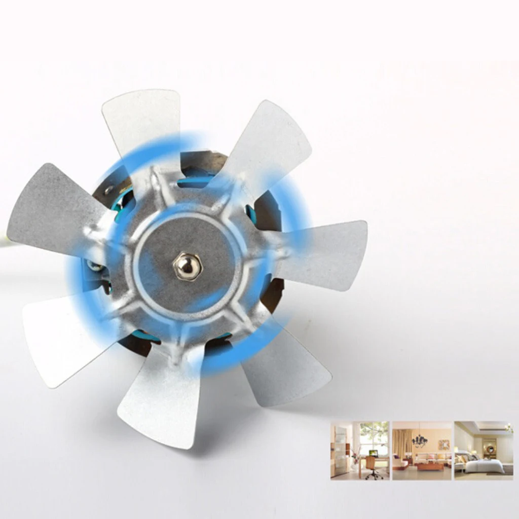 4 Inch Extractor Fan High Efficiency Mixed Flow Ventilation System Exhaust Air for Bathroom Kitchen Inline Duct Fan Abanico