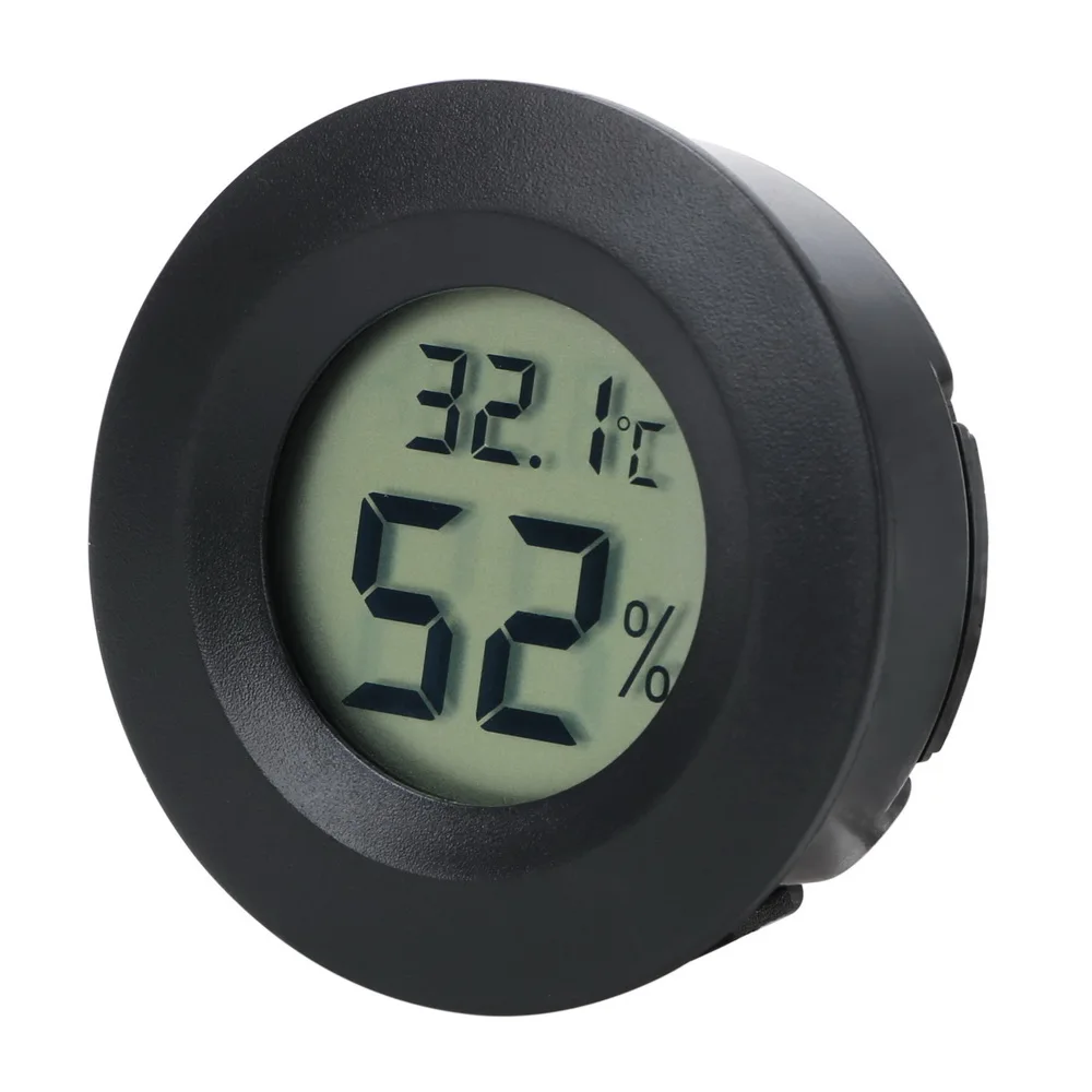 2 In 1 LCD Digital Thermometer Hygrometer Car Ornaments Automobiles Dashborad Decoration Interior Accessories Car-Styling 2 In 1 LCD Digital Thermometer Hygrometer Car Ornaments Automobiles Dashborad Decoration Interior Accessories Car-Styling