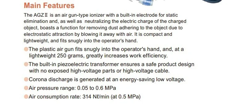 Статический Eliminator HA-4 высокого Напряжение генератор с Ионизирующее воздуха пистолет снять статическое Ionzing нагнетателя воздуха