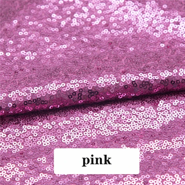 Ширина 130 см* 5 м/лот Блестки 3 мм Диаметр сетка ткань Блестки сделать Украшенные платья Одежда украшения DIY ручной работы материал - Цвет: Pink