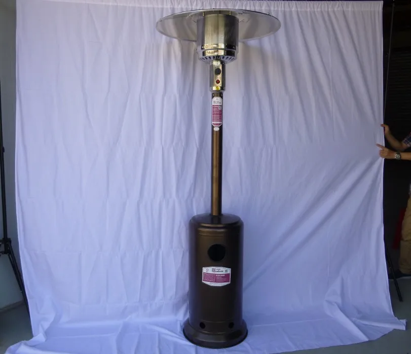 High quality and gold color heater CA & CSA certificated gas heater