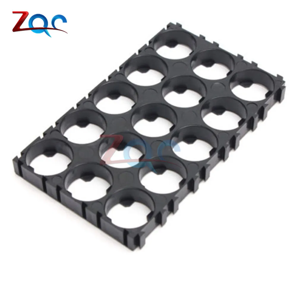 

5Pcs 3x5 Cell 18650 Batteries Spacer Radiating Shell Plastic Heat Holder Bracket
