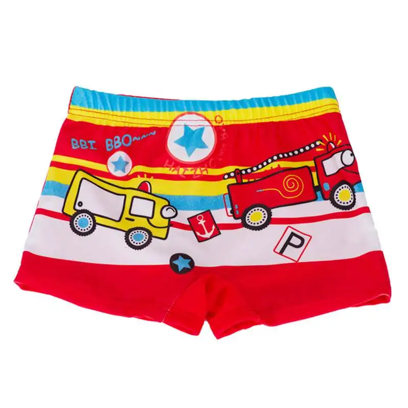 Плавки для маленьких мальчиков; купальный костюм с рисунком автомобиля; Детские шорты для плавания; пляжная одежда для малышей; шорты для бассейна
