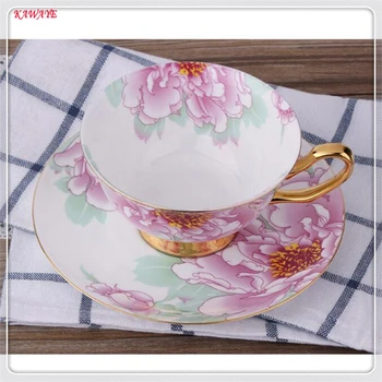 

1 set Elegant Porcelain Tea Cup Tray Cafe Teatime Drinkware Brief Pink Coffee Cup Saucer European Ceramic Tea Cup 5ZDZ479