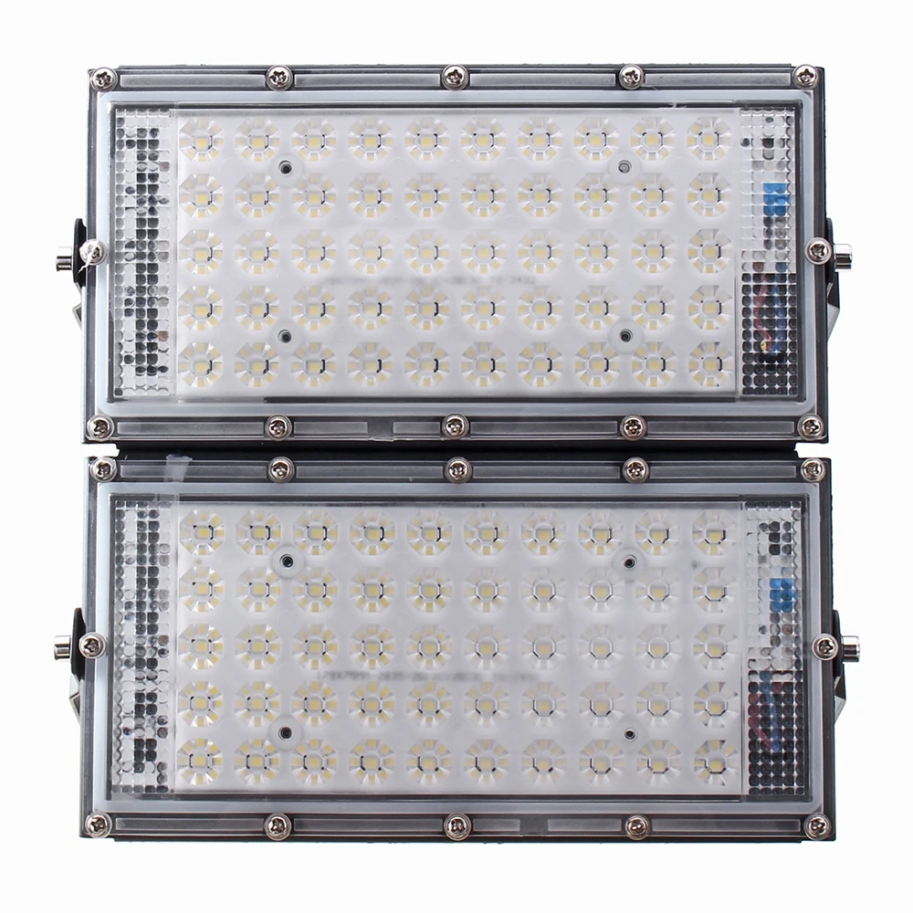 100W High Brightness Flood Light 2835SMD 100Led Aluminum + PC Material