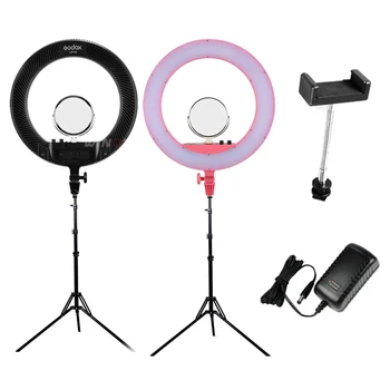 

GODOX LR160 3200k-8000k Color Temperature Adjustable Photography Light LED Lighting Lamp + Makeup Mirror 2M Light Stand Tripod