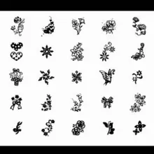 16 шт./лот Konad Дизайн штамп изображения листовой штамповки ногтей маникюр Сделай Сам Image Plate шаблон to01-16#013
