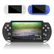 5,1 дюймов HD игровой плеер экран двойной джойстик Портативный ТВ выход MP3 КИНО камера мультимедиа видео мини игровая консоль