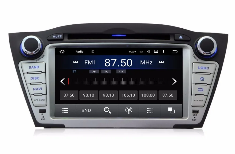 Quad Core HD 2 din 7 &quotAndroid 5.1 Автомобилей Радио DVD для Hyundai Tucson ix35 2009-2015 С GPS 3 Г WI-FI Bluetooth TV USB