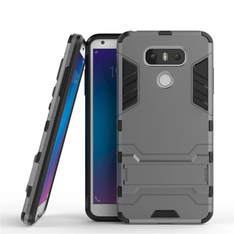 Чехол для LG G6 крышка Задняя панель из мягкого силикона с жесткий прочный гибрид