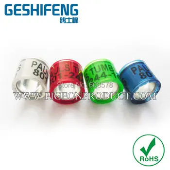 

300pcs pigeon rings free shipping