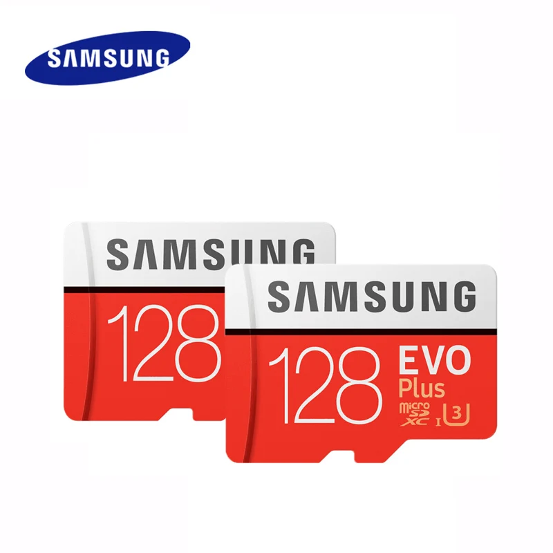 SAMSUNG Micro SD карта 128 Гб карта памяти EVO Plus 128 Гб класс 10 TF карта C10 microsd UHS-I U3 cartao de memoria