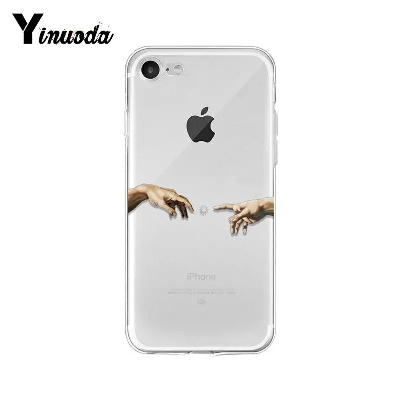 Yinuoda Альтернативная статуя Давид арт Модный чехол для телефона iPhone 8 7 6 6S Plus X XS MAX 5 5S SE XR 10 11 pro max - Цвет: A6