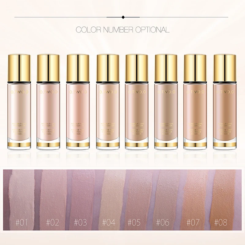 

O.TWO.O Face Liquid Foundation Base Face Makeup Concealer Oil-control Primer BB Cream Cosmetics Maquiagem Free Shipping TSLM2