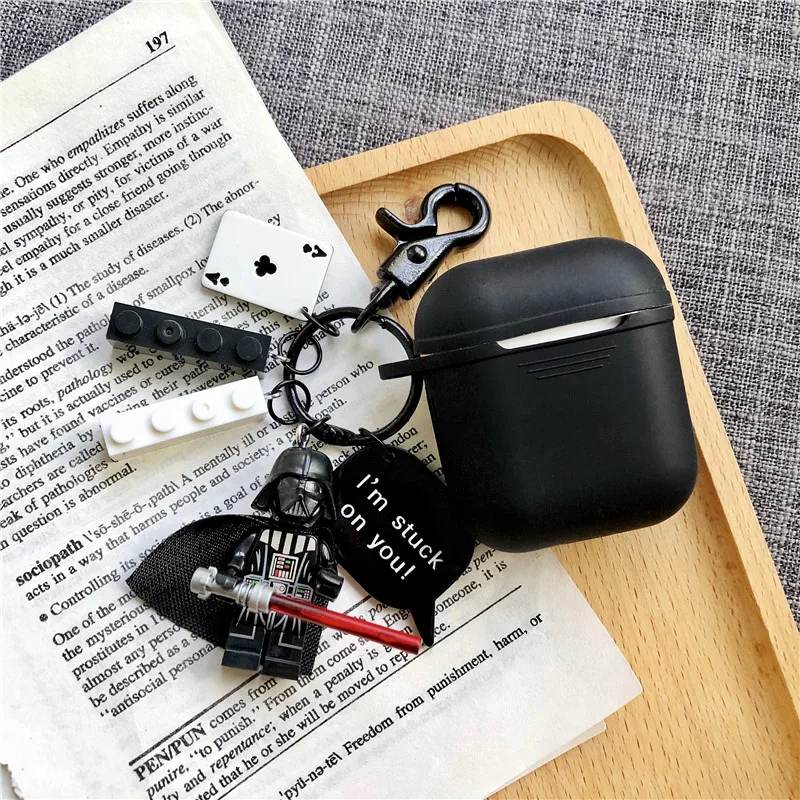 

Newest Cartoon Figure Silicone Case for Apple Airpods Case Accessories Protective Cover Bluetooth Earphone Case