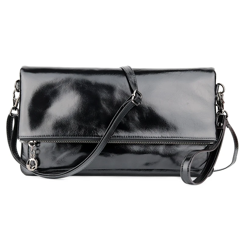 

Genuine leather Women Shoulder Bag Oil wax leather Crossbody Bag Luxury Small Handbag Purse Women Messenger Bag Daily Clutch