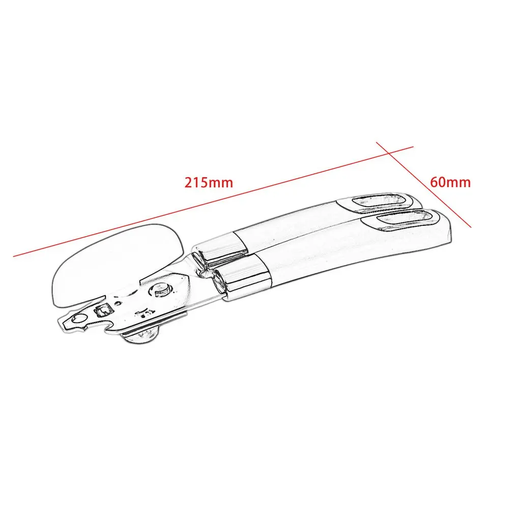 Нержавеющая сталь консервная открывалка открывалки для банок открывалка для бутылок Кухонные гаджеты для Запечатывания Банок