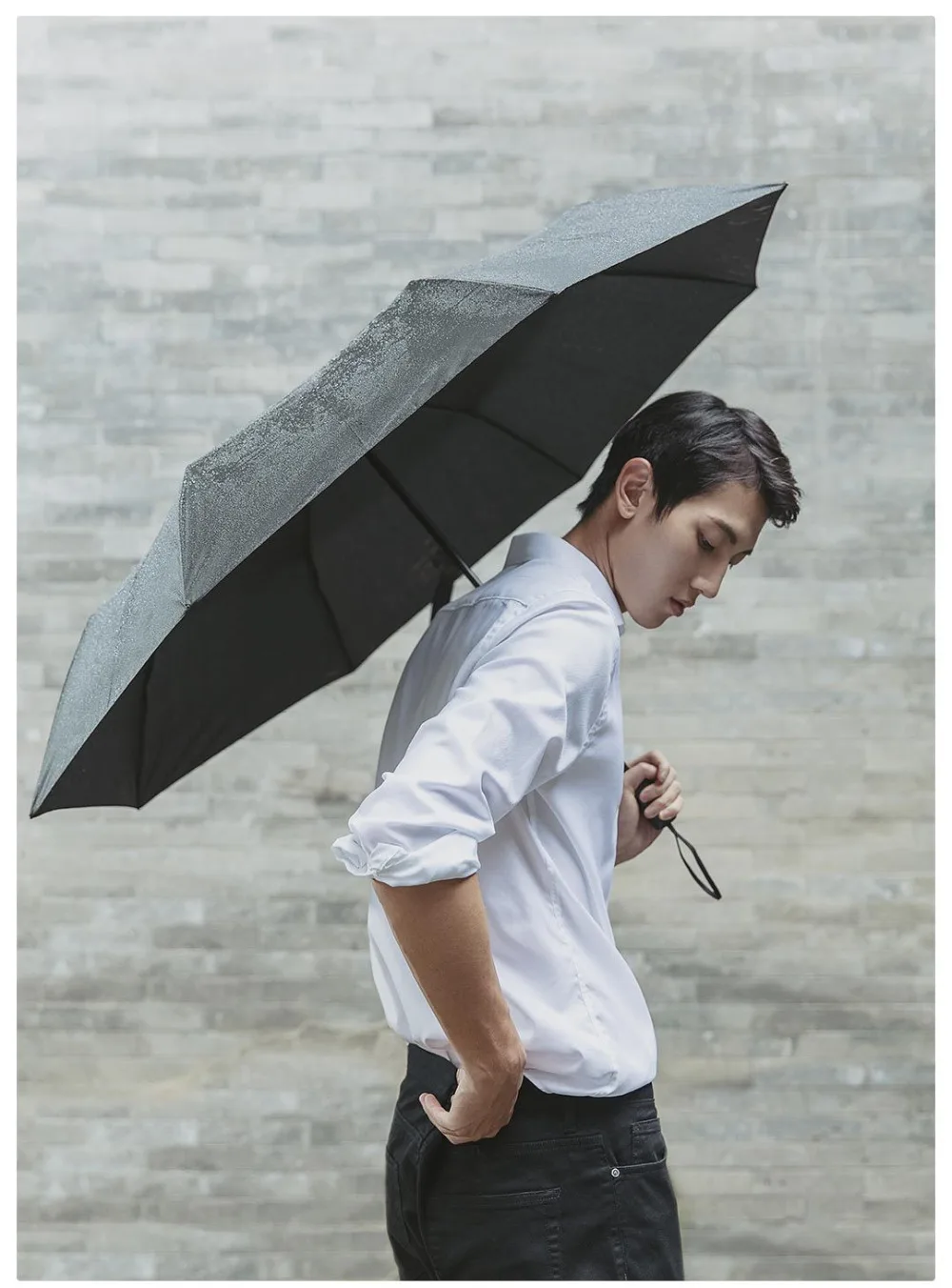 Xiaomi 90 минутах Портативный против ветра и дождя, Водонепроницаемый анти-УФ UPF40+ оверсайз Зонт усиленный Солнечный дождливый Для мужчин Для женщин 309 г