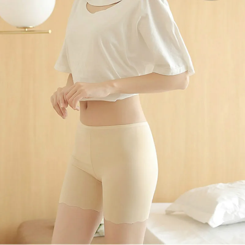 Summer Cottton Female Seamless Legging Safety Short Pants Underwear