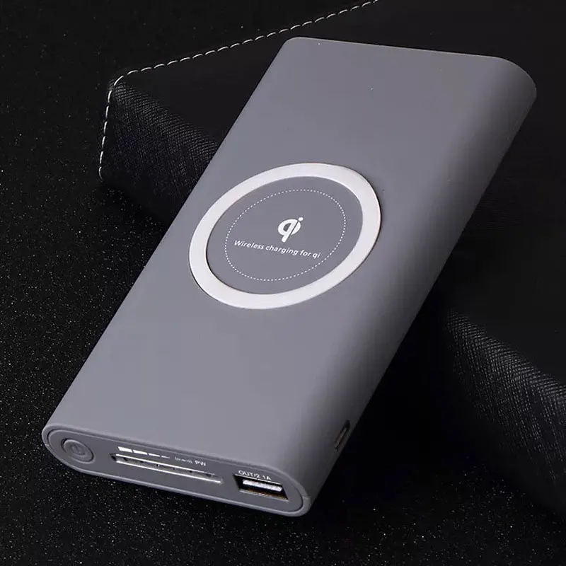 Беспроводное зарядное устройство TOPZERO 10000 мАч для iPhone X 8 Plus Qi Samsung S6 7 Note Xiaomi внешний