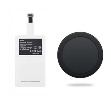 Qi Wireless Charging Kit Charger Pad Coil Receiver Charger Adapter For iPhone 7 7Plus 6 6S 6 Plus 6SPlus for iPhone 5 5C 5S SE