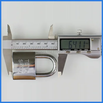 

6 pieces 40mm well received keyed differently sturdy durable container door padlock