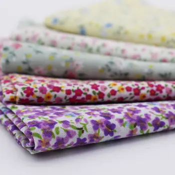 

5pcs Floral Cotton Fabric Sewing Tilda Fabrics Patchwork Cotton Tissue Home Textile Woven Telas Fat Quarter Tecido 50CM*50CM