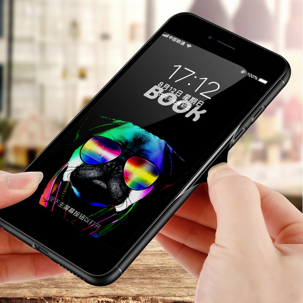 Tempered Glass Luminous Case For Xiaomi Mi 8 Lite Case on MI8 Lite Case Soft TPU Bumper Phone Cases For Xiaomi Mi 8 Lite Mi8Lite (12)