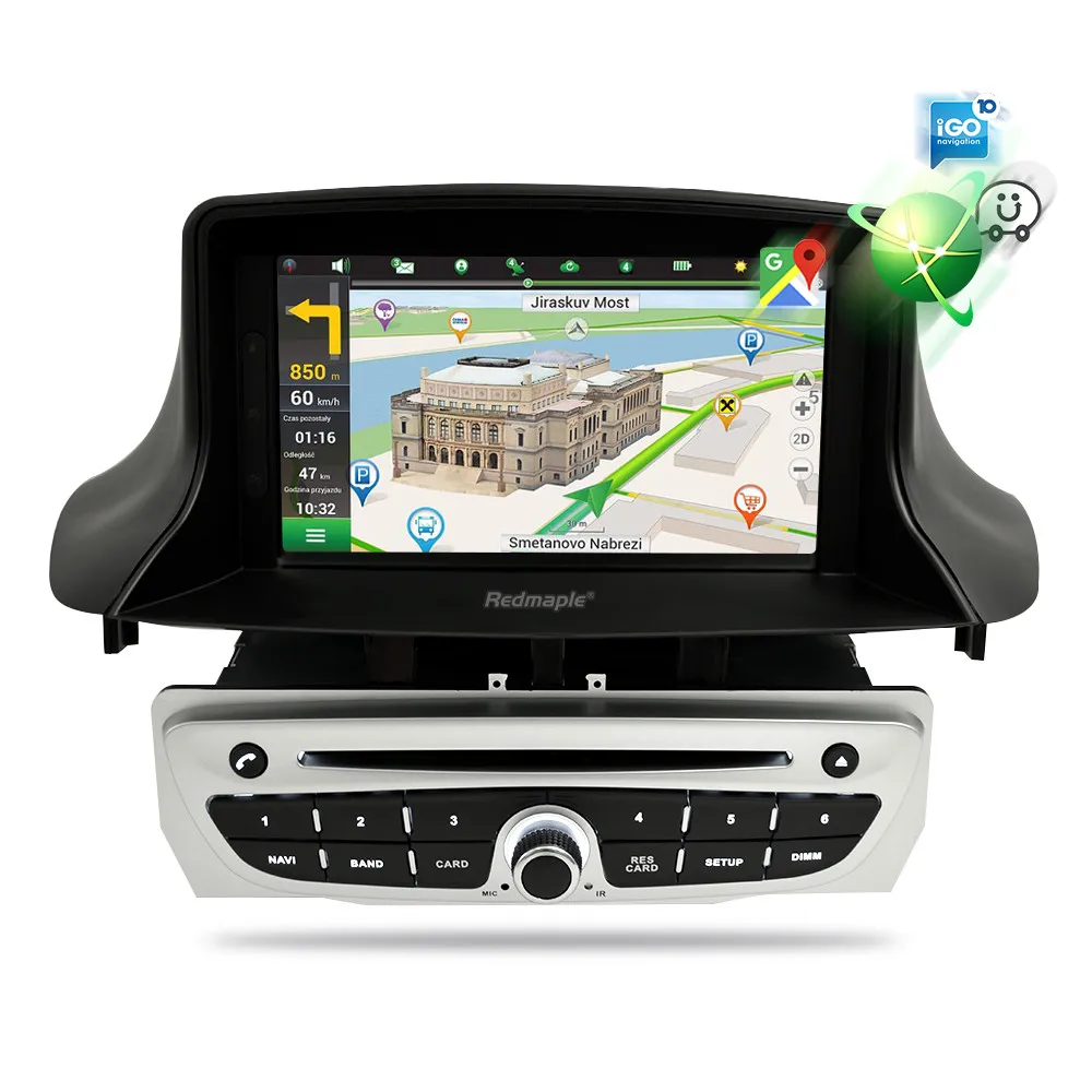 Flash Deal IPS Android 9.0 Car DVD Multimedia Play For Renault Megane 3 2009 2010 2011 2012 Fluence 4G RAM GPS Navigation Stereo Audioradio 12
