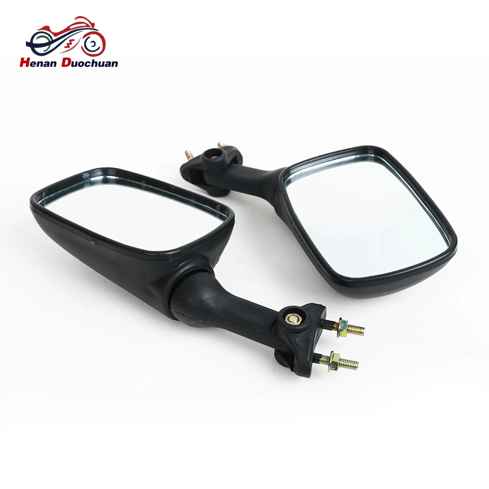 Motorbike Accessories Plastic Handlebar End Rearview Side Mirror For Kawasaki