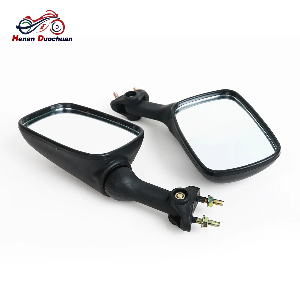 

Rearview Mirror Motorcycles Handle Bar End Rearview Side Mirrors For KAWASAKI ZXR250 ZXR400 Black Scooter Modified Parts Mirror
