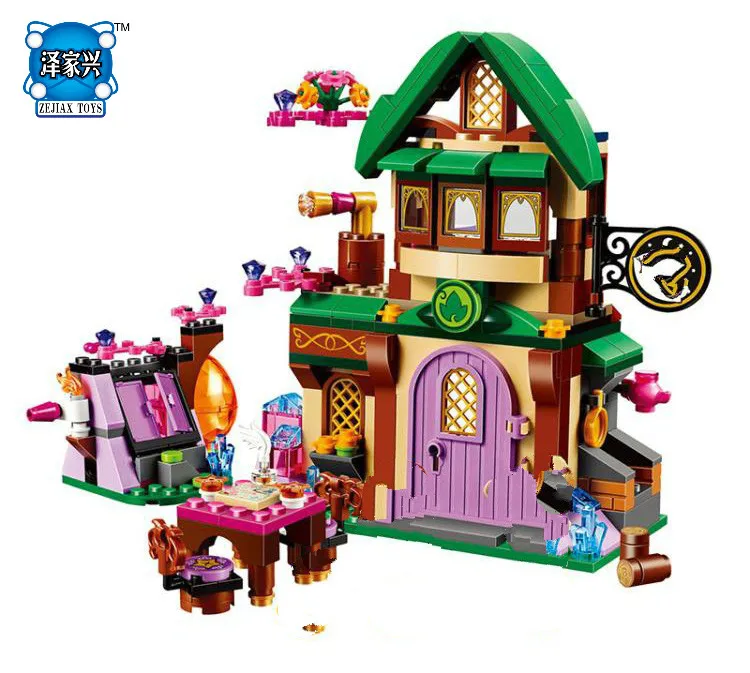 

Elves The Starlight Inn Building Blocks Kits for Girl Kids Children Model Toys Marvel Bricks Compatible Lepins Figures Toys