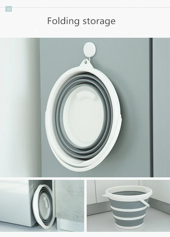 10L высокое ёмкость ведро складной Автомойка Открытый толстые силиконовые Рыбалка Поставки Бесплатная доставка Портативный Кемпинг