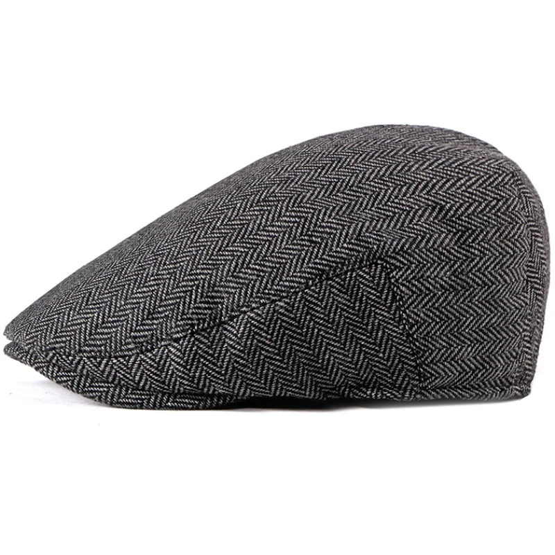 Ht2198 Beret Vintage Retro Flat Cap Spring Autumn Cabbie Driver Ivy Cap ...