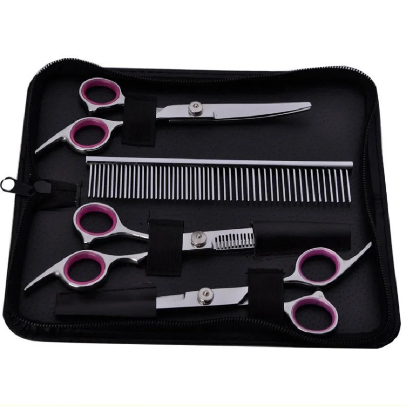 6.0 inch Professional pet scissors for cat dog grooming High Quality