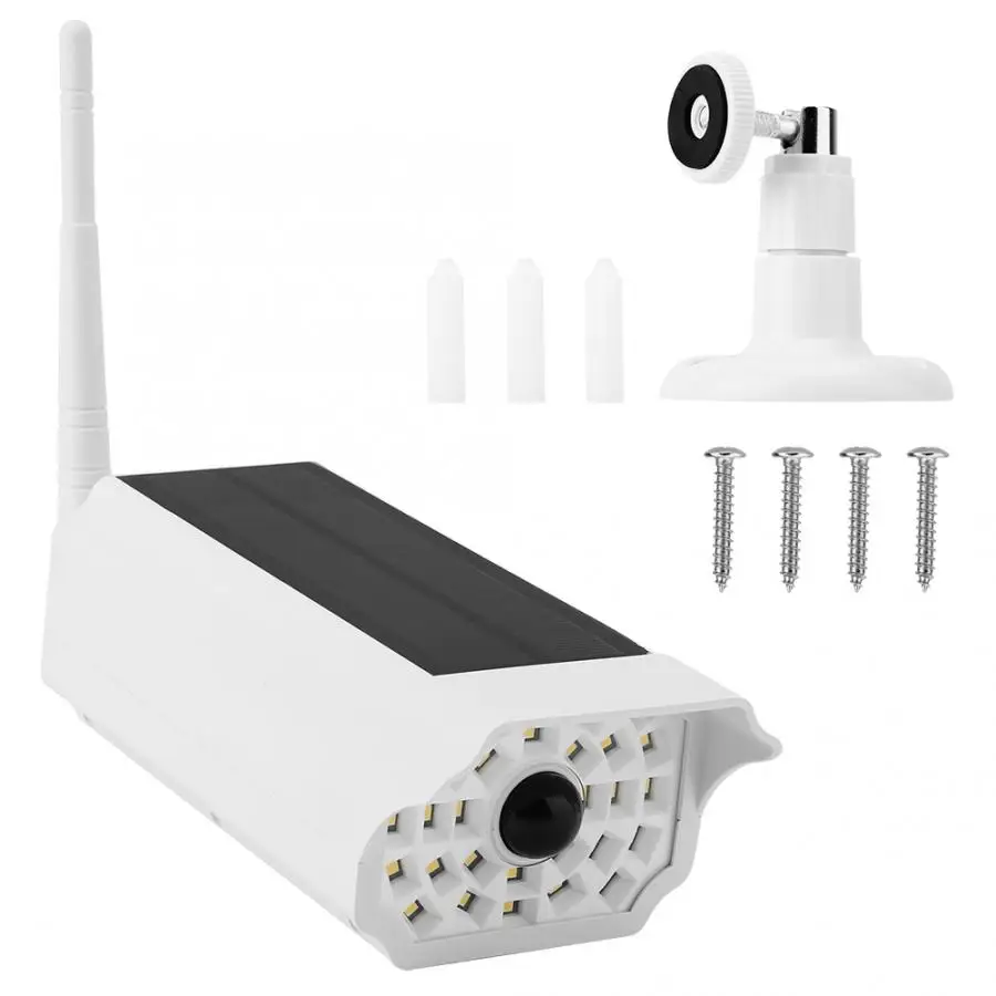 

New 2200mAh Solar LED Light Waterproof Anti-Theft Sensitive Simulation Camera LED Light
