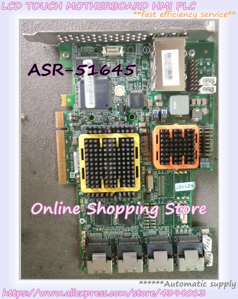

For Original ASR-51645 512MB 16-port SAS RAID Array Card
