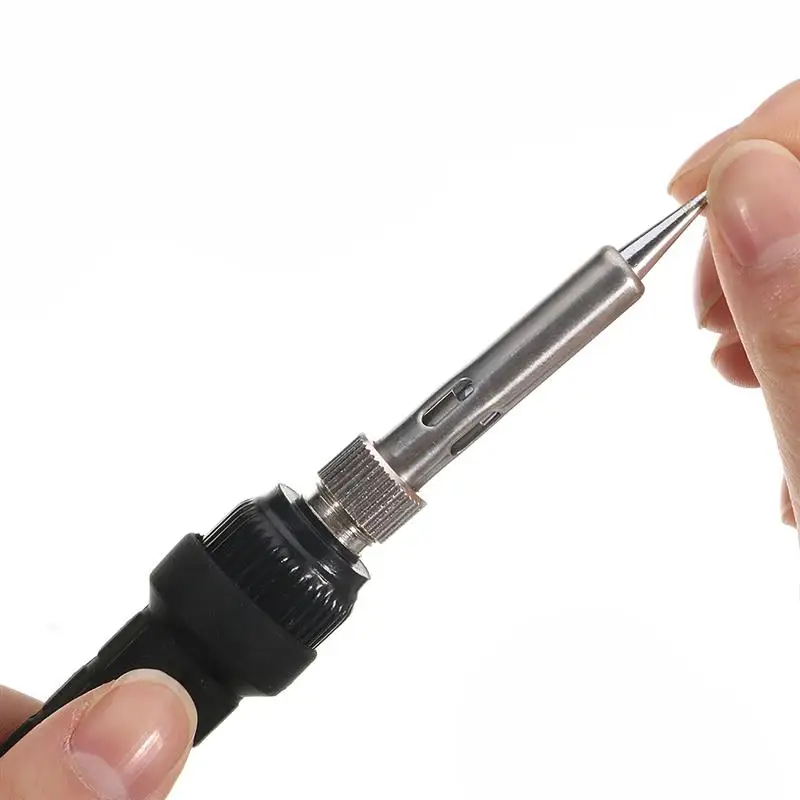 60 Вт 220 В/110 В температура регулируемый Электрический Сварочный припой паяльник ручка тепловой Карандаш инструмент новый